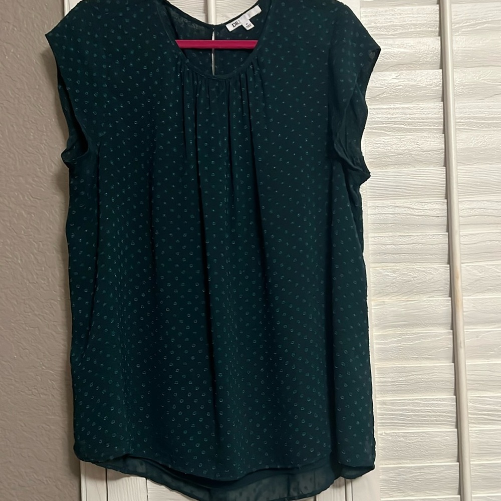 DR2 Dark Green Women's Top